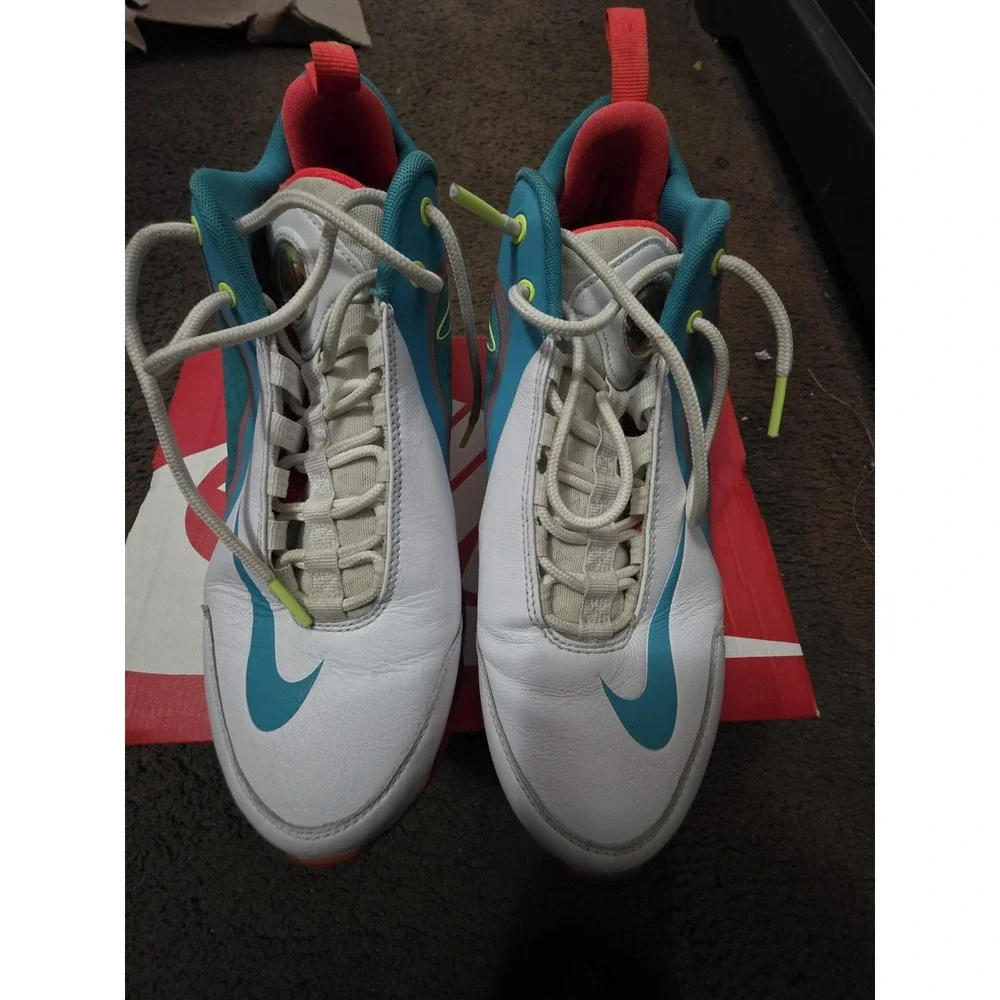 Nike Air Griffey Max 360 Cross-Training Shoe 538408-103 White/Blue/Red 2013